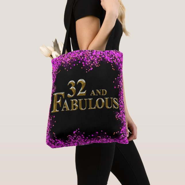 Bolsa Tote Aniversário de 32 anos  (Close Up)