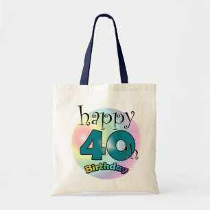 Bolsa Tote Aniversário de 40 anos feliz