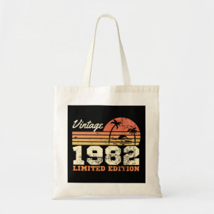 Bolsa Tote aniversário de 40 anos Vintage 1982 Limited Editio