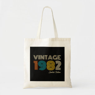Bolsa Tote aniversário de 40 anos Vintage 1982 Limited Editio