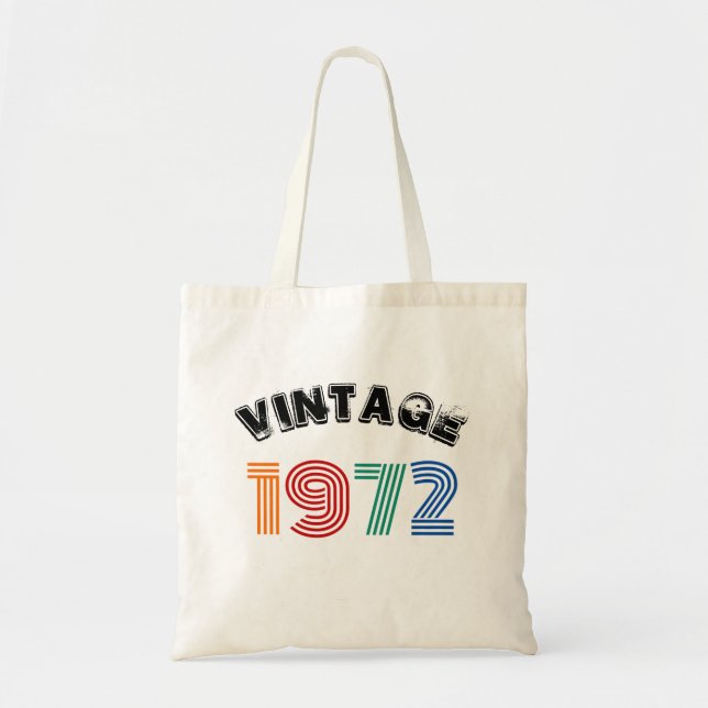 Bolsa Tote Aniversário de 52 anos (Frente)