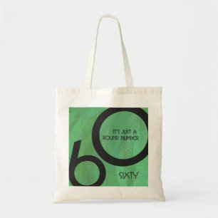 Bolsa Tote Aniversário de 60 Década Verde