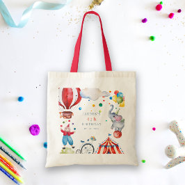 Bolsa Tote Aniversário de criança de Circo Cento
