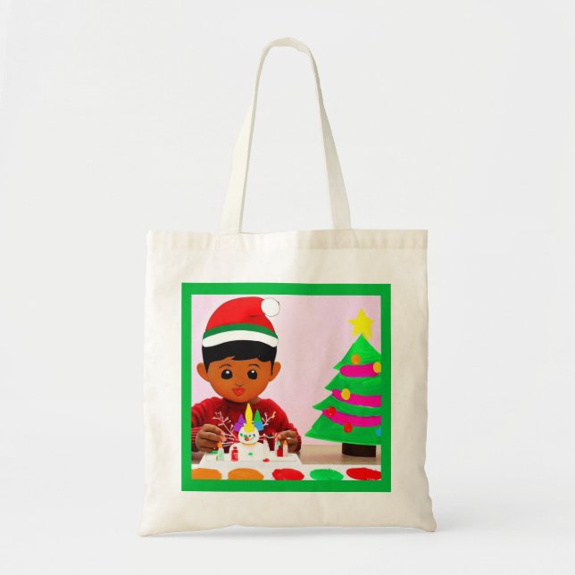 Bolsa Tote Aniversário de Natal 4 (Frente)