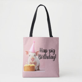 Bolsa Tote Aniversário de porco!