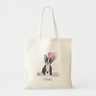 Bolsa Tote Aniversário do Buldogue Francês