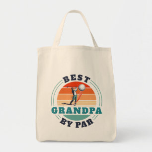Bolsa Tote Aniversário do Vovô Amante de Golfe