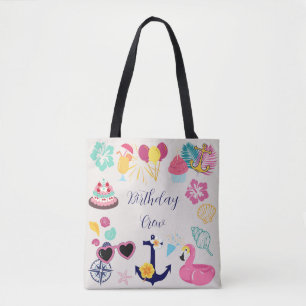 Bolsa Tote Aniversário Náutico Fofo