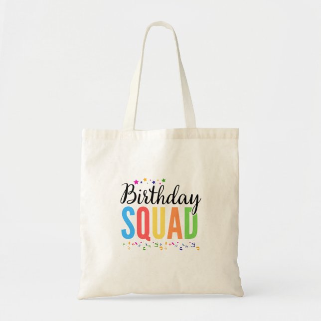 BOLSA TOTE ANIVERSÁRIO SQUAD (Frente)
