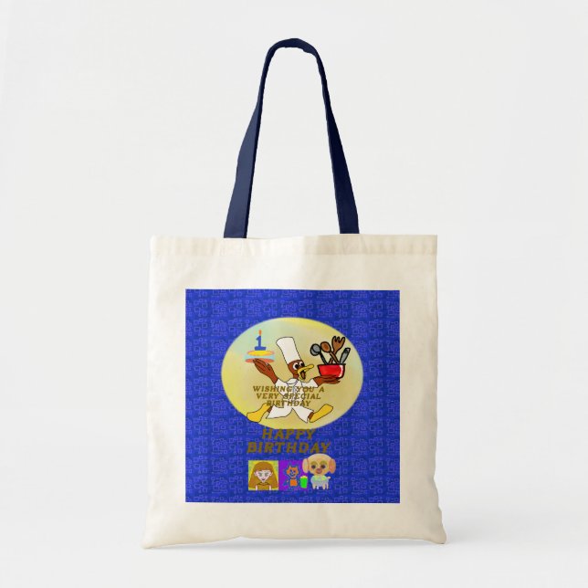 Bolsa Tote Aniversário Tote Bag (Frente)