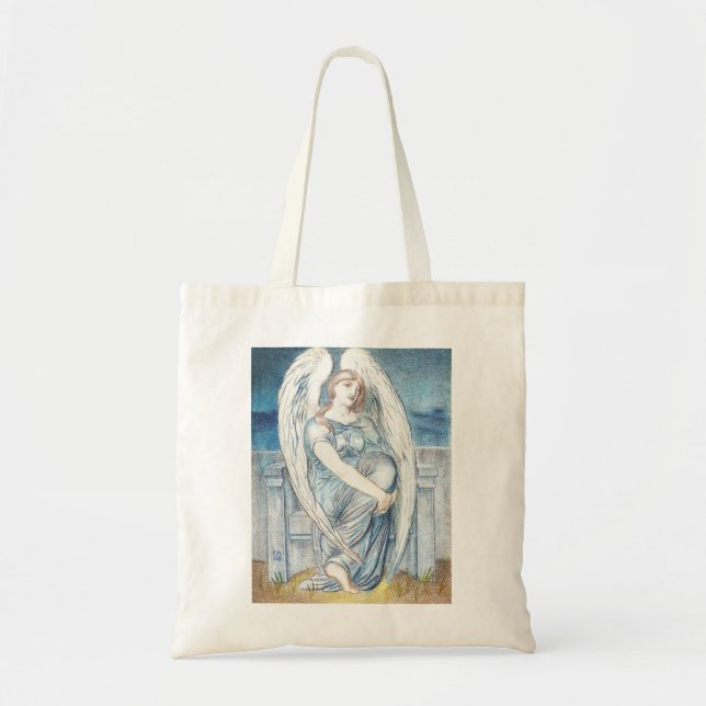 Bolsa Tote Anjo da guarda Na Bíblia hebraica (Frente)