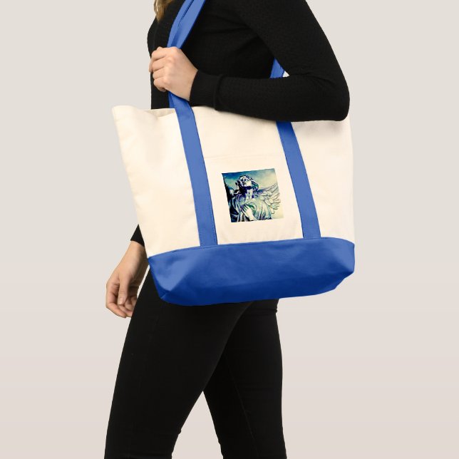 Bolsa Tote Anjo da Terra (Frente (produto))