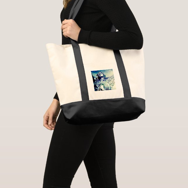 Bolsa Tote Anjo da Terra (Frente (produto))