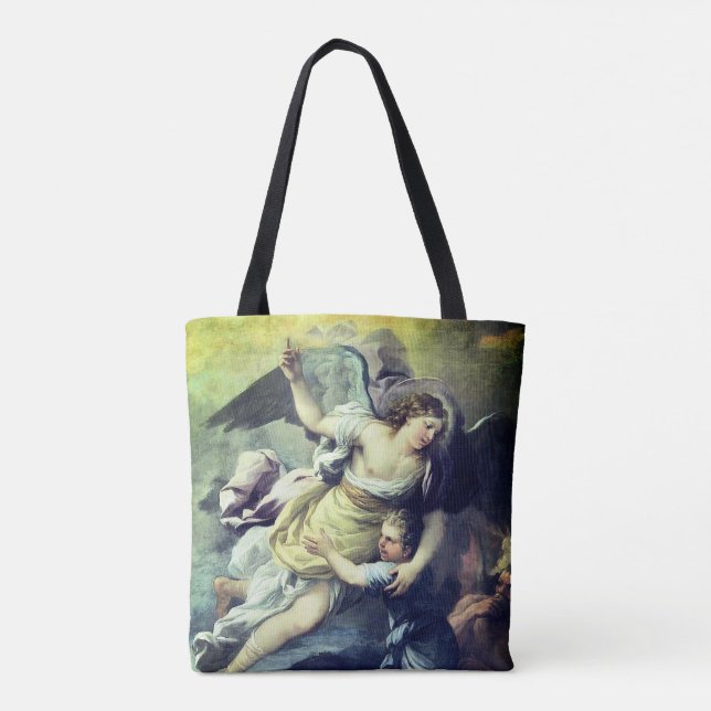 Bolsa Tote Anjo Guardião Barroco (Verso)