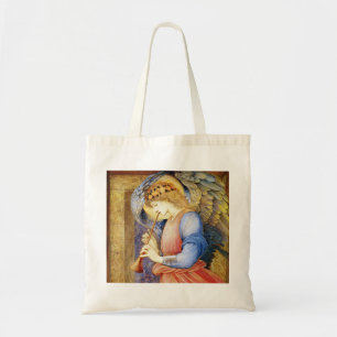 Bolsa Tote Anjo que joga uma sacola de Burne-Jones do