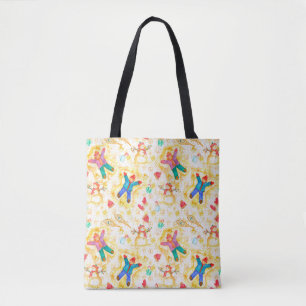 Bolsa Tote Anjos da neve das crianças
