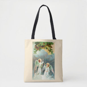 Bolsa Tote Anjos festivos