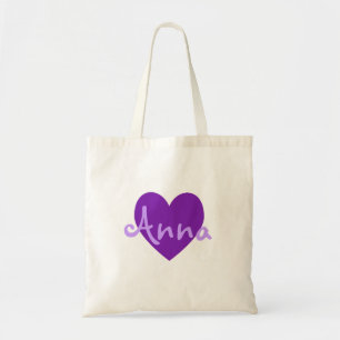Bolsa Tote Anna no roxo