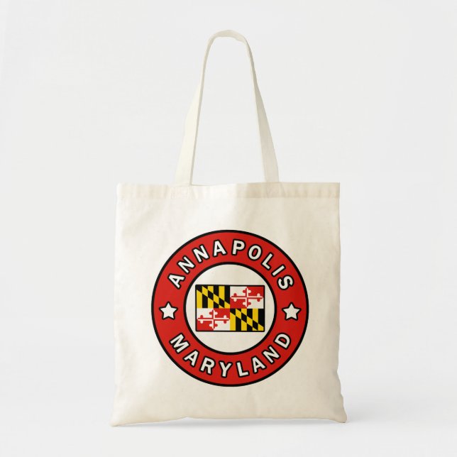 Bolsa Tote Annapolis Maryland (Frente)