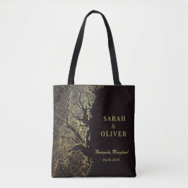 Bolsa Tote Annapolis Maryland Baía de Chesapeake Casamento Be