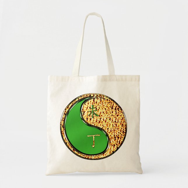 Bolsa Tote Ano da Cabra de Fogo (Frente)