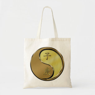 Bolsa Tote Ano do Rato de Metal