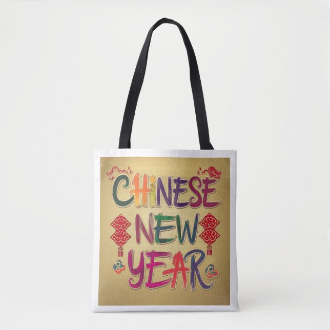 Bolsa Tote Ano Novo Chinês mudança (Frente)