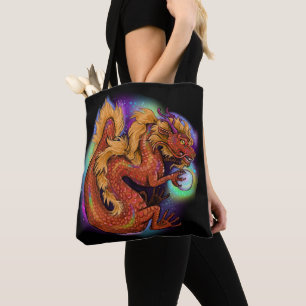 Bolsa Tote Ano Zodíaco Chinês do Dragão