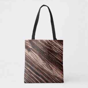 Bolsa Tote Anterior fundo de madeira obsoleto castanho, velho