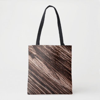 Bolsa Tote Anterior fundo de madeira obsoleto castanho, velho