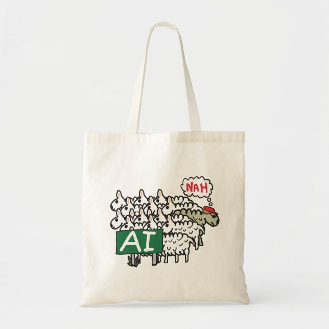 Bolsa Tote Anti AI (Frente)