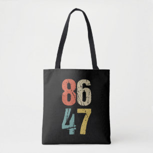 Bolsa Tote Anti-Trump - 86 47 I