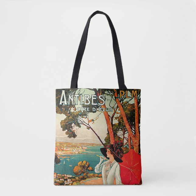 Bolsa Tote Antibes Cote D'Azur (Frente)