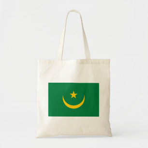 Bolsa Tote Antiga bandeira da Mauritânia