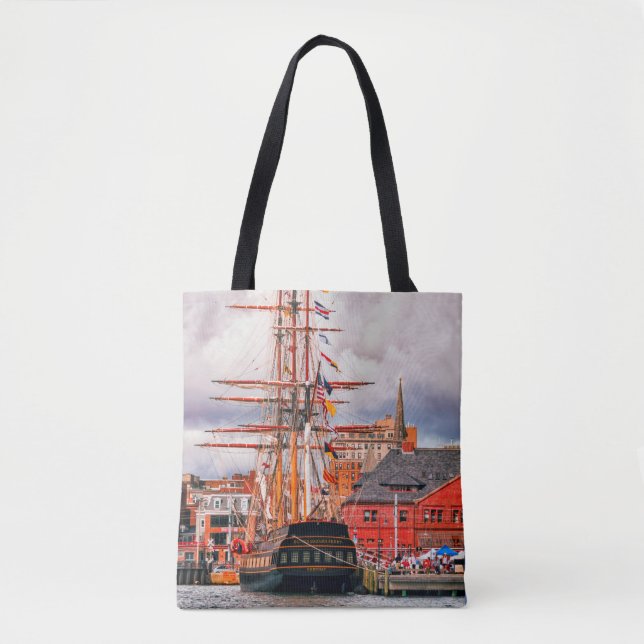Bolsa Tote Antiga Nova Inglaterra (Frente)