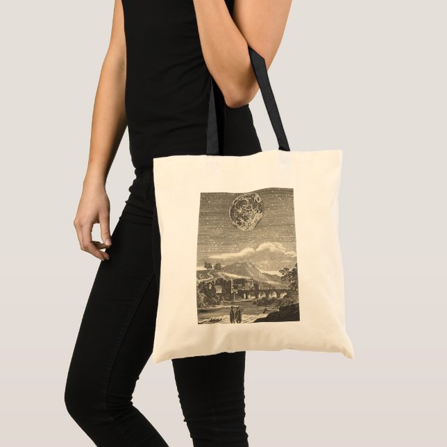 Bolsa Tote Antique Renaissance Lua por Allain Mallet (Frente (produto))