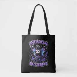 Bolsa Tote Antisocial Butterfly