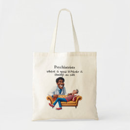 Bolsa Tote antistress psychiatrist doing psychotherapy  Freud