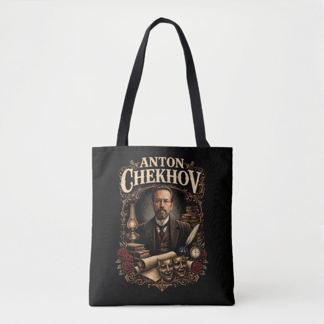 Bolsa Tote Anton Chekhov (Frente)