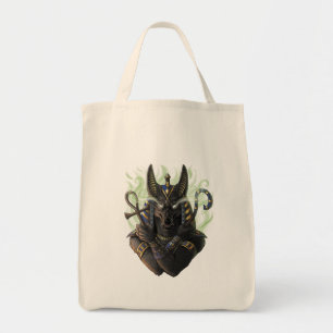 Bolsa Tote Anubis era um antigo deus egípcio do morto