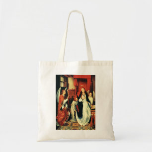 Bolsa Tote Anunciação da Virgem Maria por Hans Memling