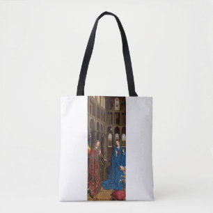Bolsa Tote Anunciação de Van Eyck Premium Luz da Catedral