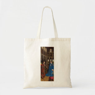 Bolsa Tote Anunciação de Van Eyck Premium Luz da Catedral