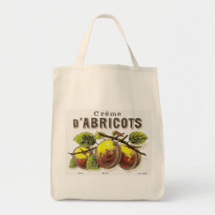 Bolsa Tote Anúncio do Creme Vintage d'Abricots - Bag