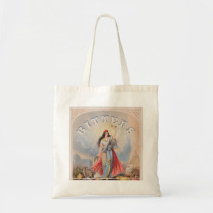 Bolsa Tote Anúncio Vintage Para Bitters Vendidos Pela S. S. W