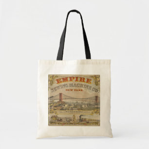 Bolsa Tote Anúncio Vintage Para Empire Sewing Machine Co., No