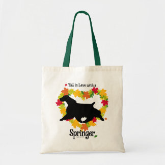 Bolsa Tote Apaixonado por um Springer Spaniel