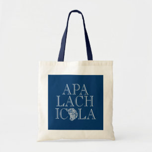Bolsa Tote Apalachicola Flórida Design de ostra tipográfica