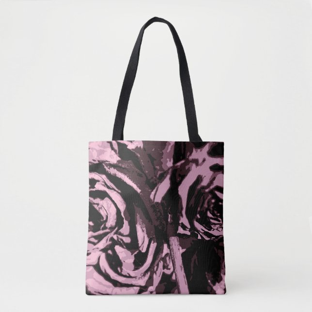 Bolsa Tote Apenas Algumas Rosas (Frente)