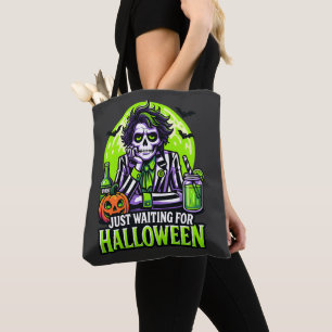 Bolsa Tote Apenas Esperando pelo Halloween – Temporada Assust